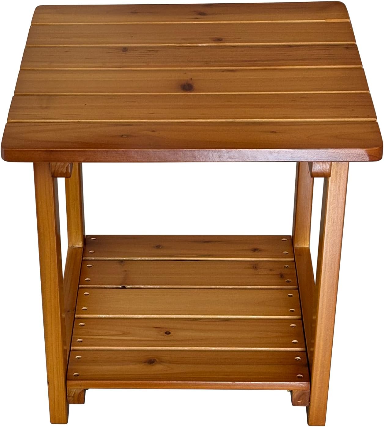 Wooden Rocking Chair with Comfortable Backrest Inclination, High Backrest and Deep Contoured Seat
(Brown with table)
