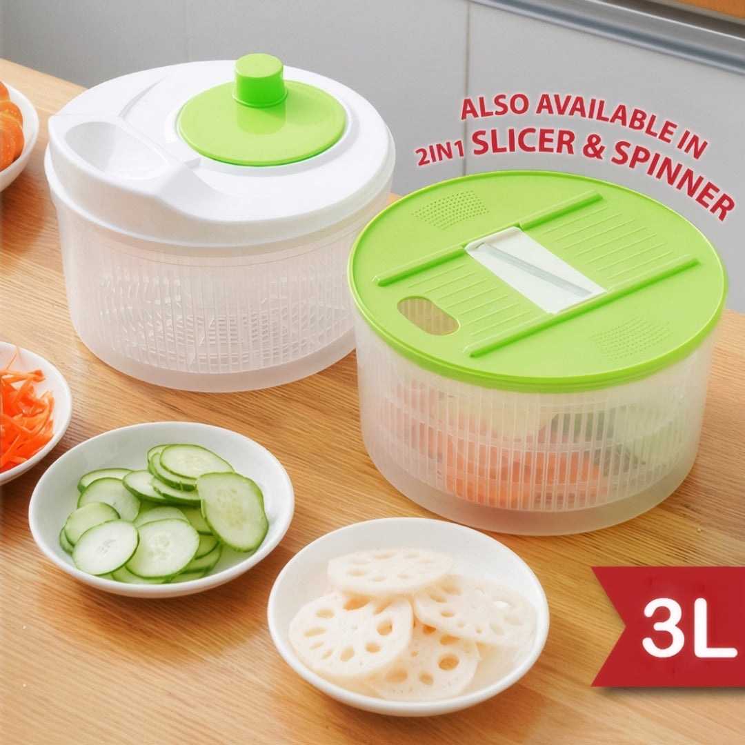 Fortune Candy 3L Multifunctional Vegetable Spinner and Grater, Compact Salad Strainer Bowl for Quick Prep, Easy to Clean, Lightweight Kitchen Gadget