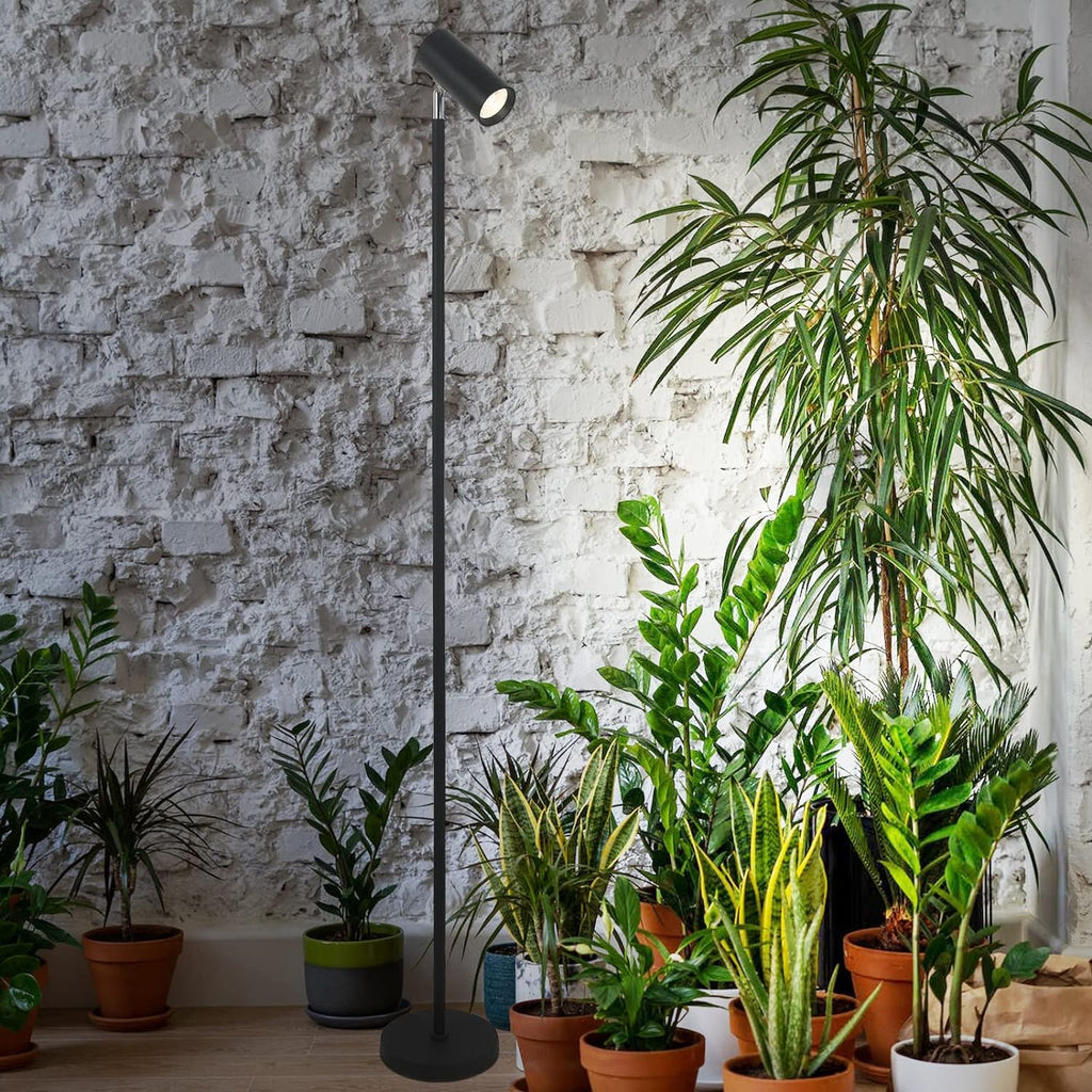 Fortune Candy 20W Standing Plant Grow Light, Full Spectrum Indoor Standing Lamp with COB Bulb for Houseplants