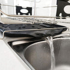 Fortune Candy Metal 18.89'' Width Multifunctional 2-Tier Dish Drying Rack
